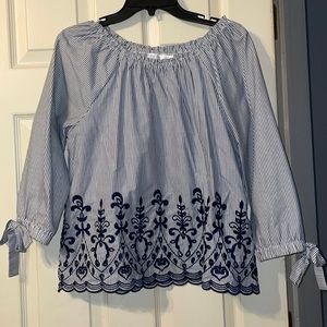 Time and Tru off the shoulder top. Size medium.